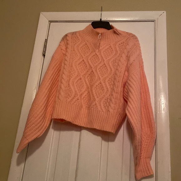 Kaari Blue Sweaters - Kaari BluePeach color sweater